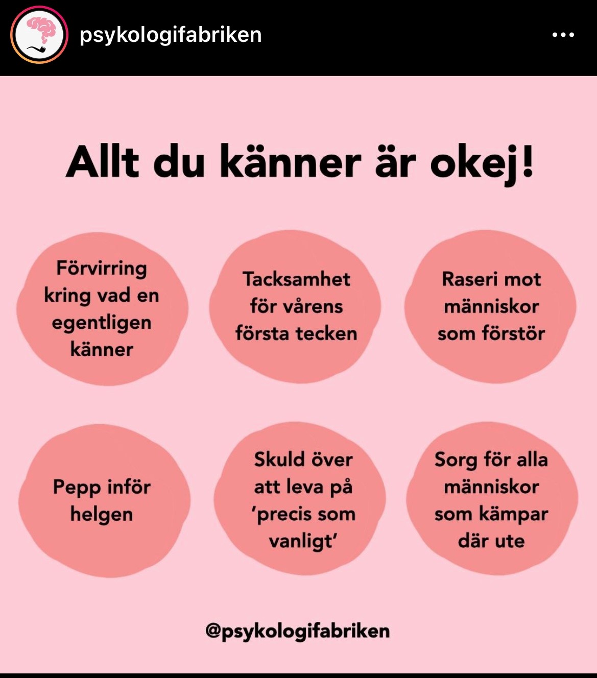 You are currently viewing Allt du känner är okej